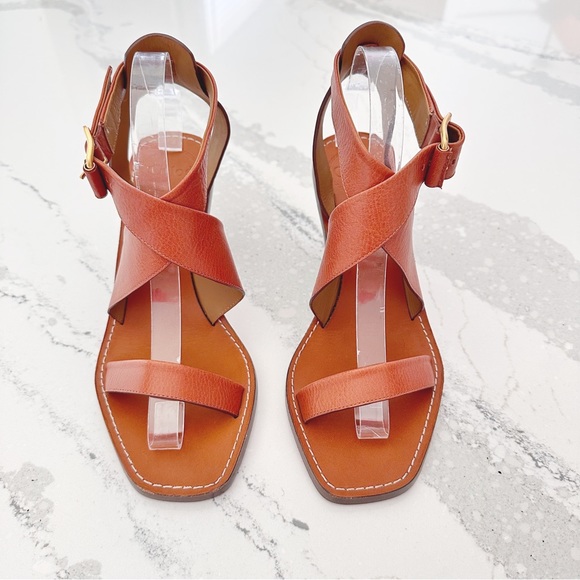 Chloé Virginia Strappy Block Heel Sandals - Picture 5 of 16